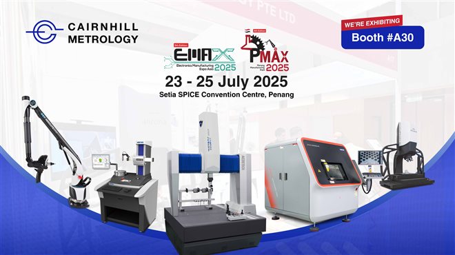 Cairnhill Metrology Booth #A30 @ EMAX 2025